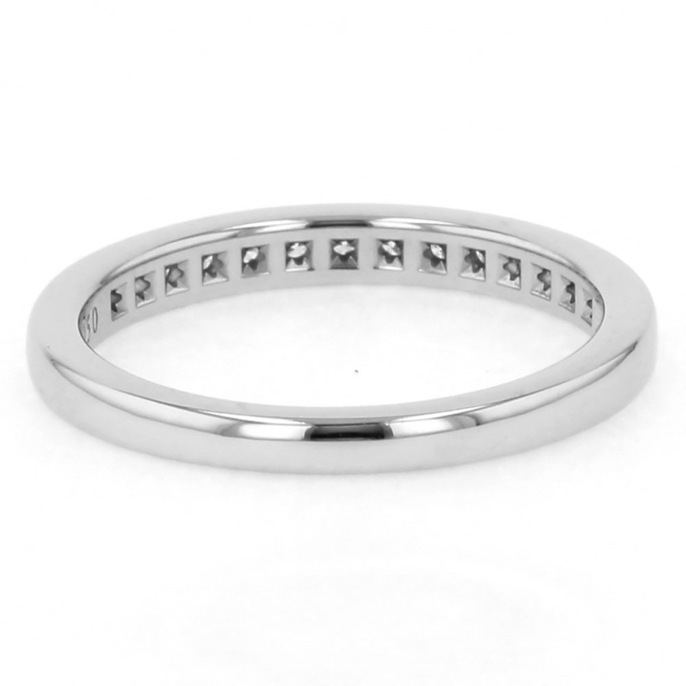 Tiffany & Co. Tiffany Platinum Diamond Band Ring PT950 Ring