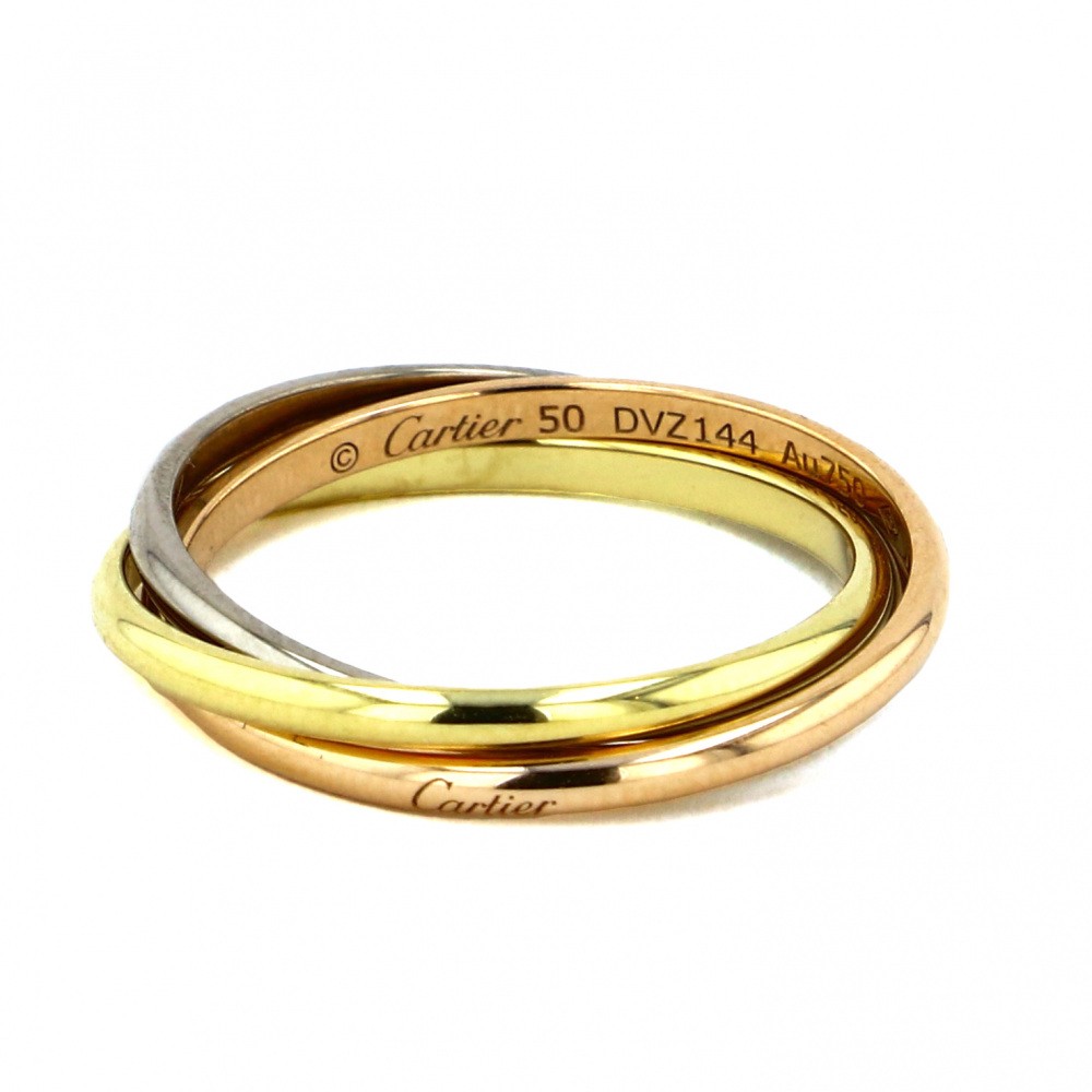 Cartier Trinity Ring 18K Yellow Gold