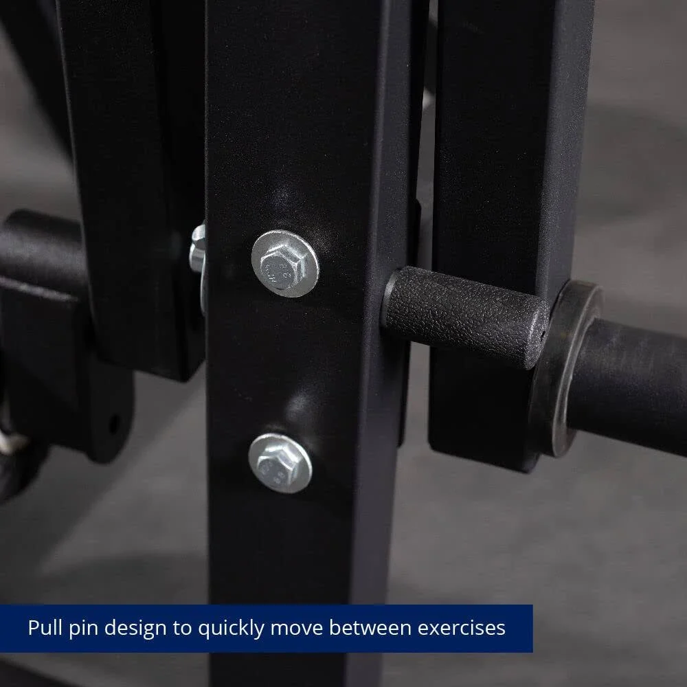 Titan Fitness Adjustable Plate Loaded Leg Extension and Curl Machine Rated 300 lb