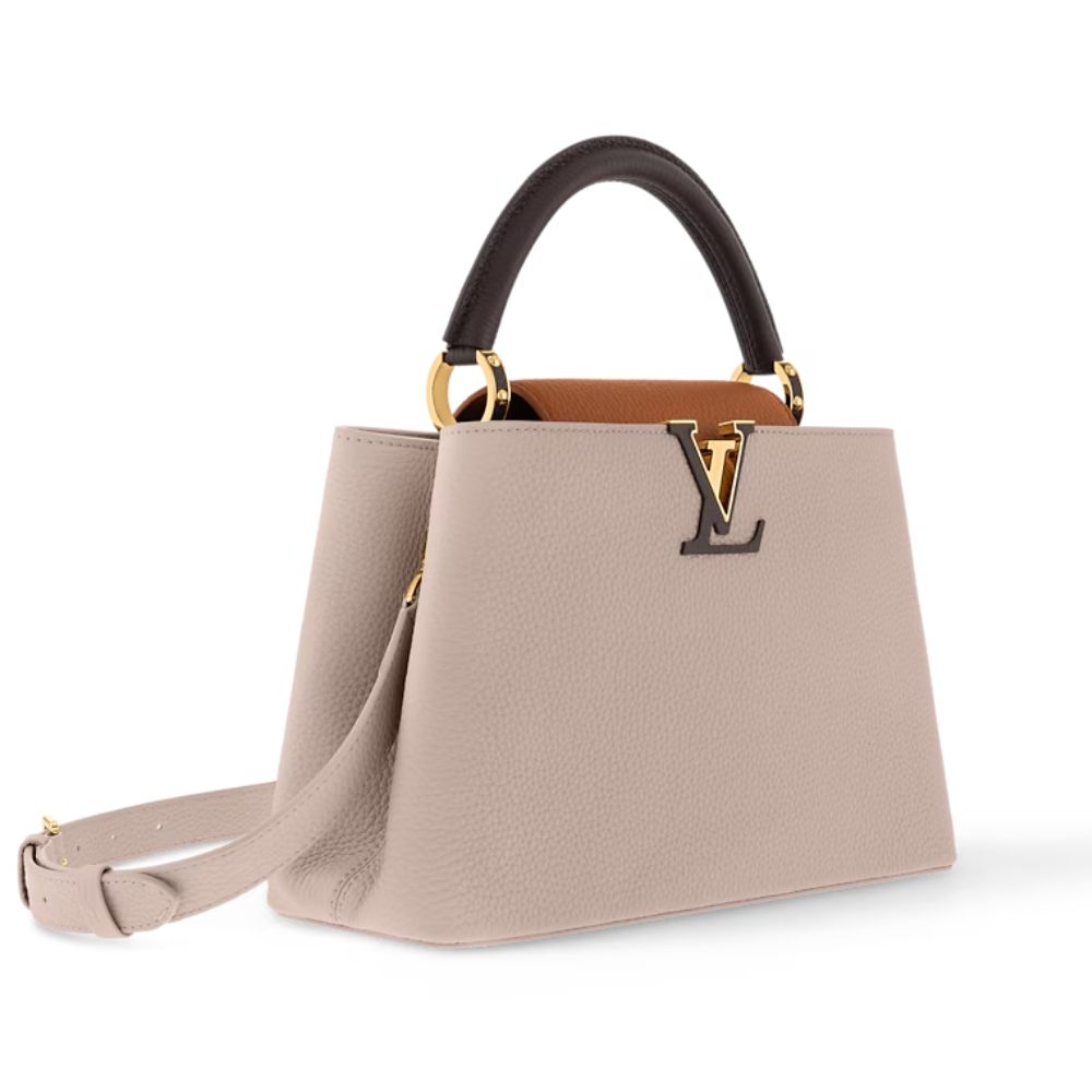 Louis Vuitton Capucines MM M12956 Gray 31.5cm/ 12.2in
