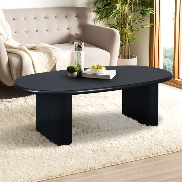 Roomfitters 51'' Tapered Tabletop Coffee Table,Natural Wood