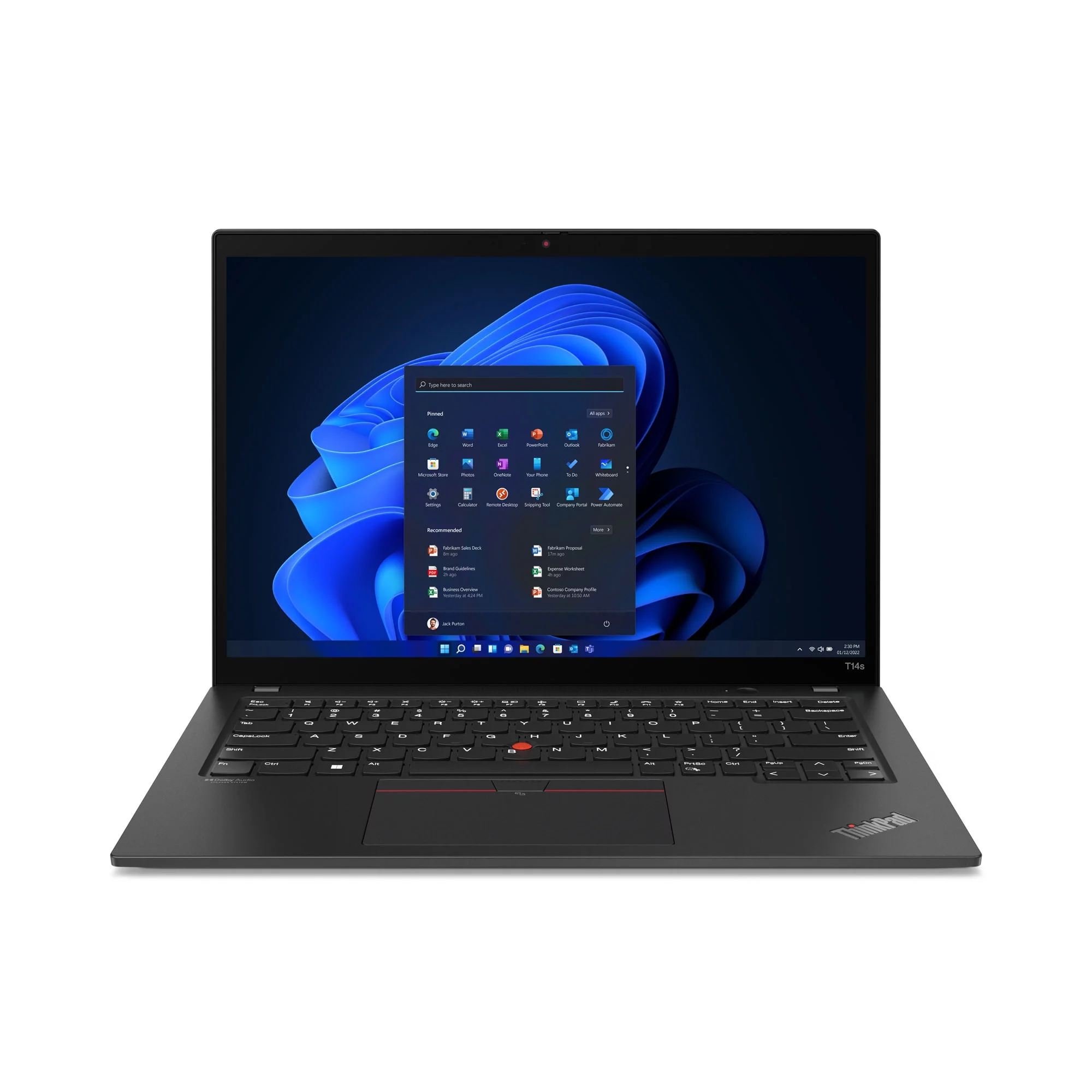 Lenovo ThinkPad T14s Gen 3 Intel Laptop, 14