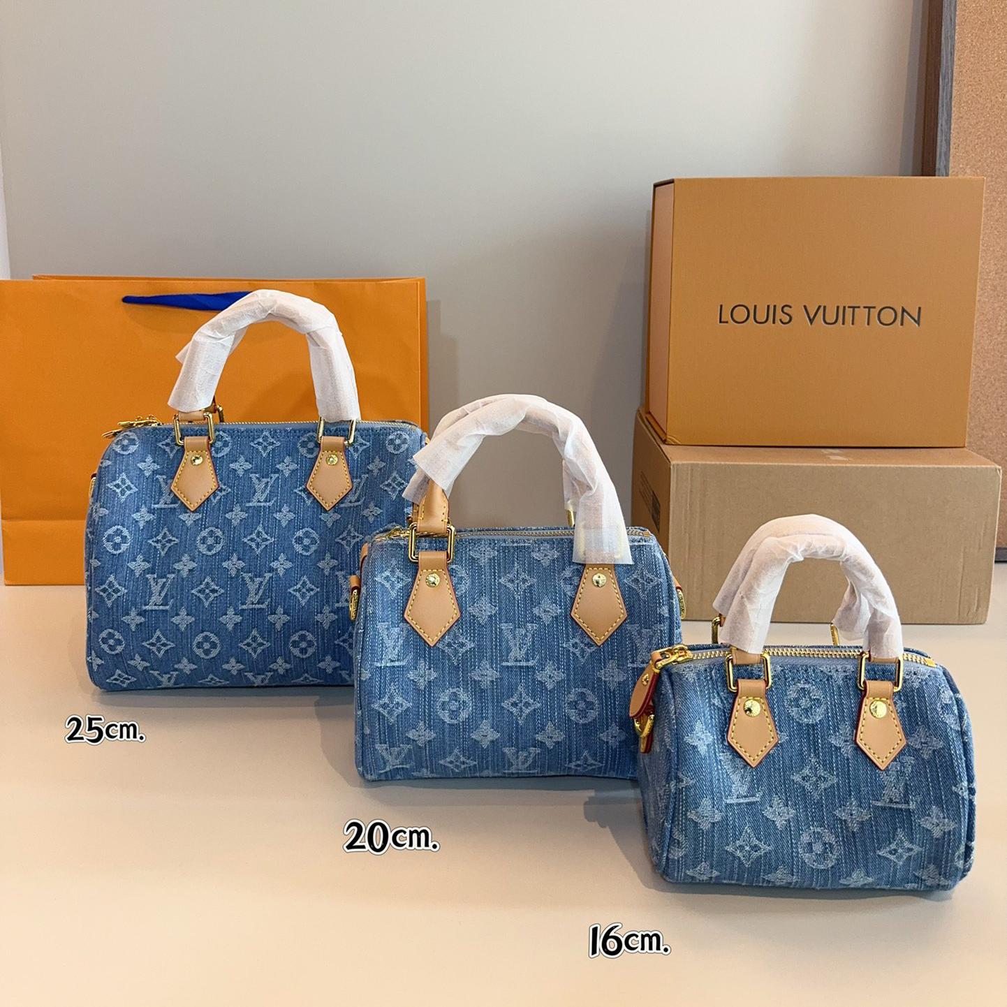 LV keepall Denim Denim Pillow - cnluxepick