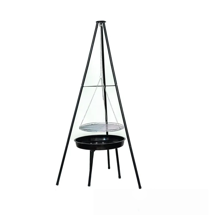 Outdoor Portable Tripod Campfire Grill
