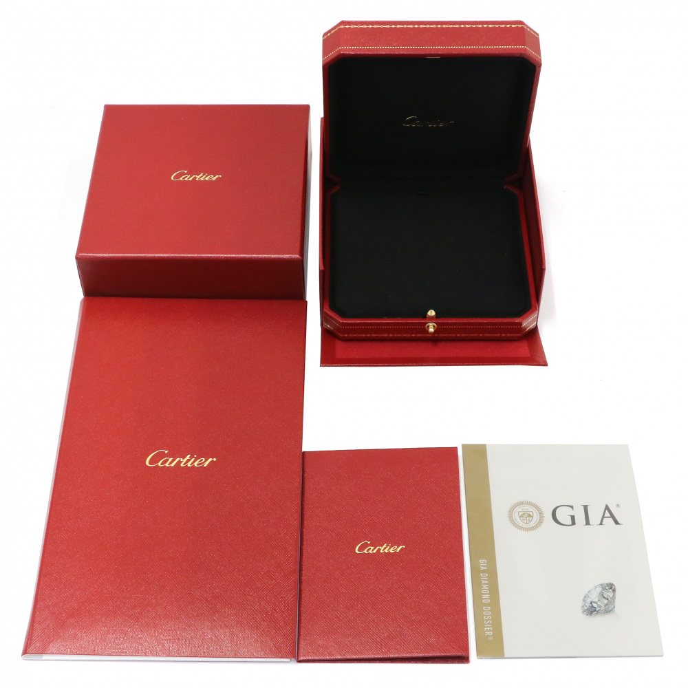 Cartier Damour K18WG White Gold Necklace D Diamond