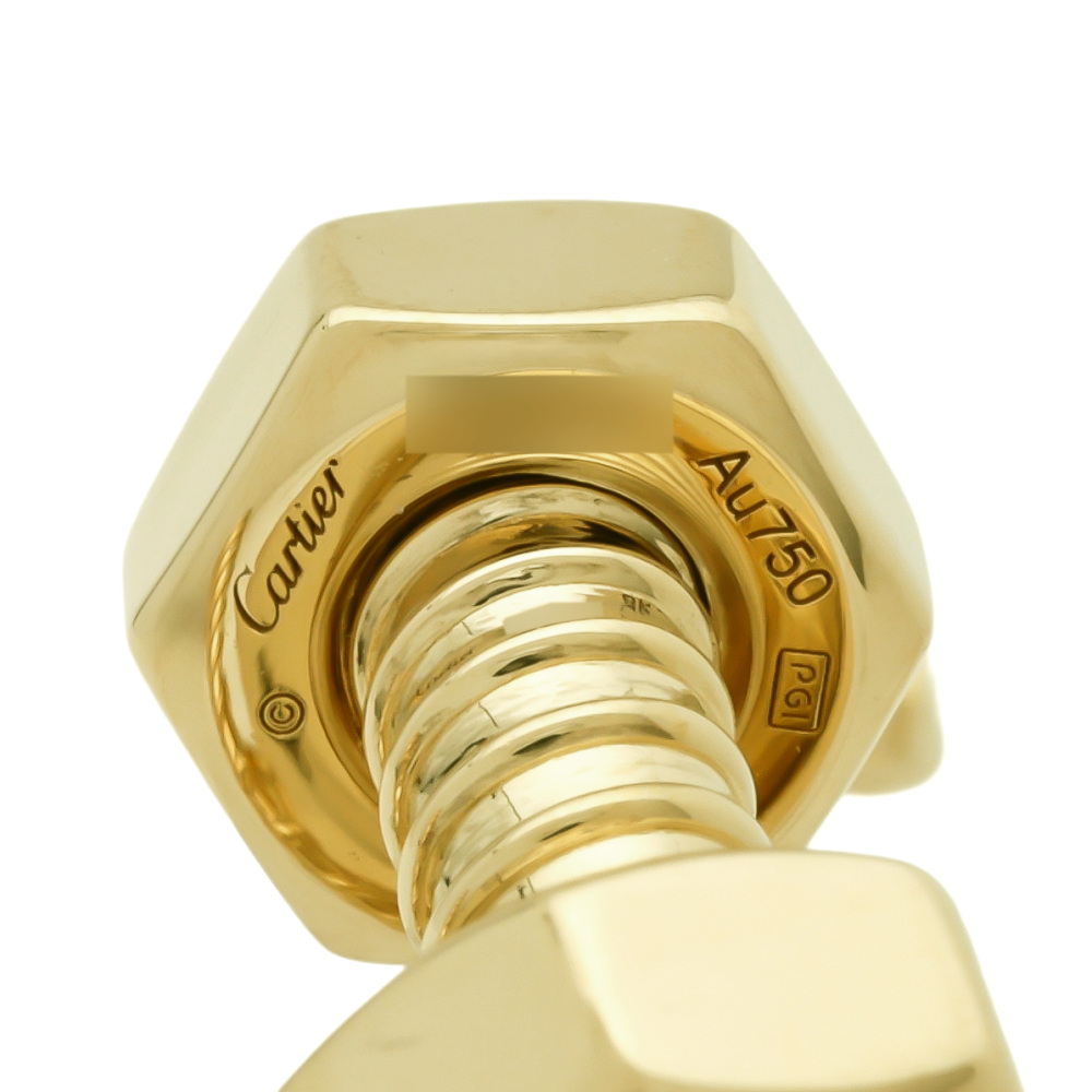 Cartier Eccles Do Single Earrings Left Nut 18K Yellow Gold B8301432