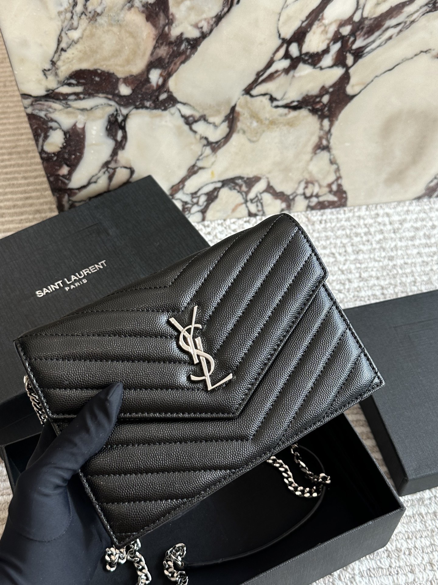 YSL WOC envelope bag - cnluxepick