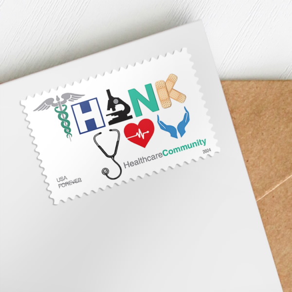 Thank You, HealthcareCommunity Stamps 2024