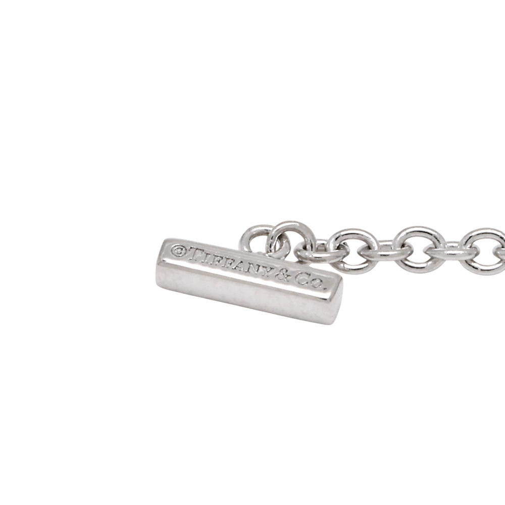 Tiffany & Co. Tiffany T Wire Bracelet 18K White Gold