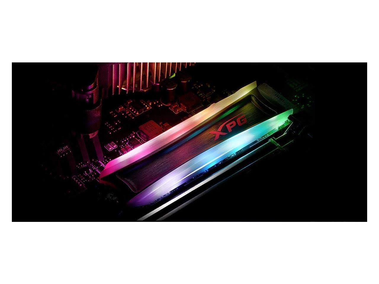 ADATA XPG 2 TB External SSD - M.2 2280 - Spectrix S40G RGB - PCI Express 3.0 x4 (NVMe)
