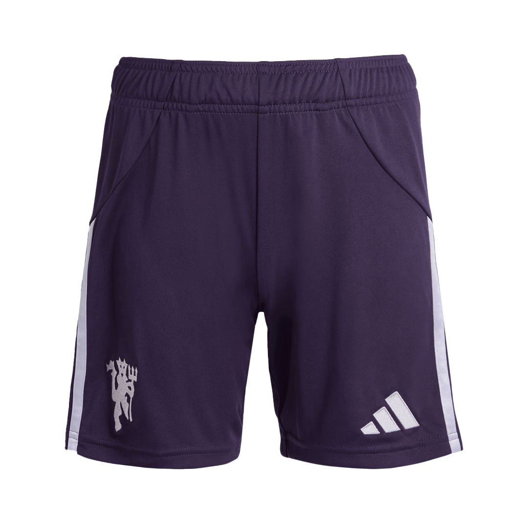 Manchester United Away Soccer Shorts 2025/26