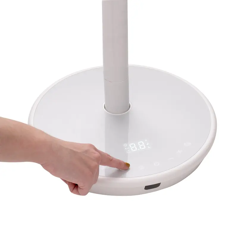 Woozoo 360° Oscillating Pedestal Fan – Quiet Operation, 3 Speeds, Adjustable Height