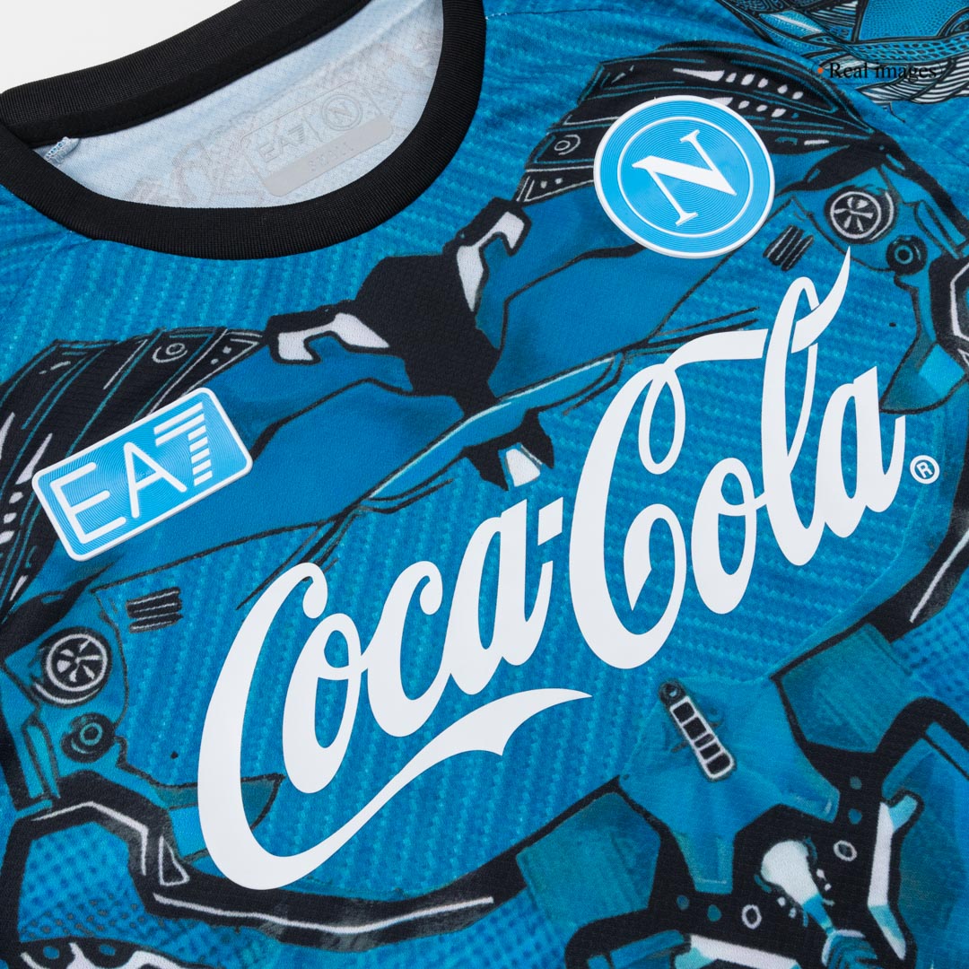 Napoli Pre-Match Soccer Jersey 2025/26 Blue
