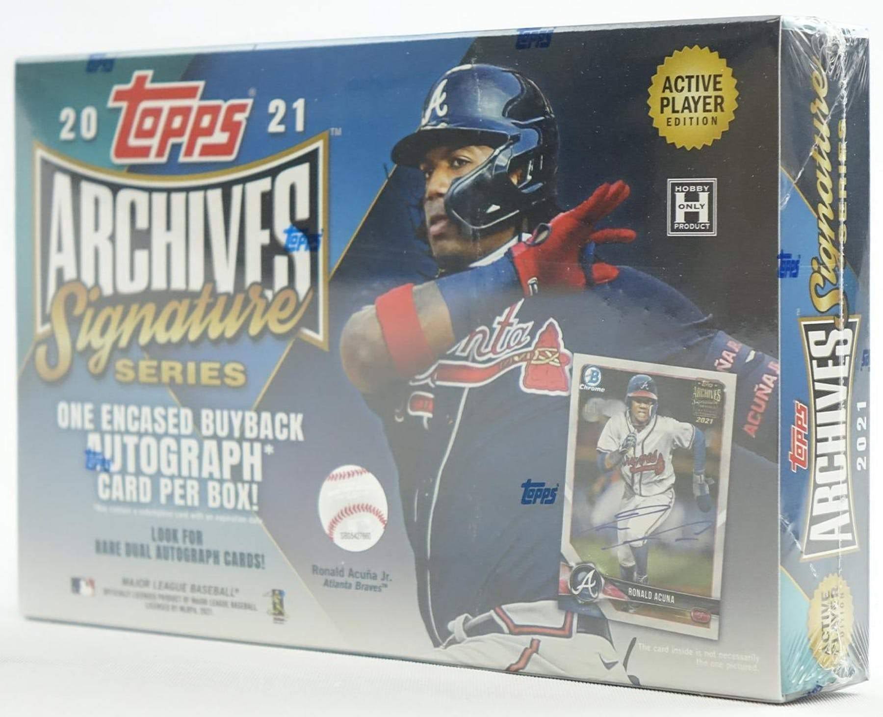 2021 Topps Archives Signature Series Active Player Edition Baseball Box