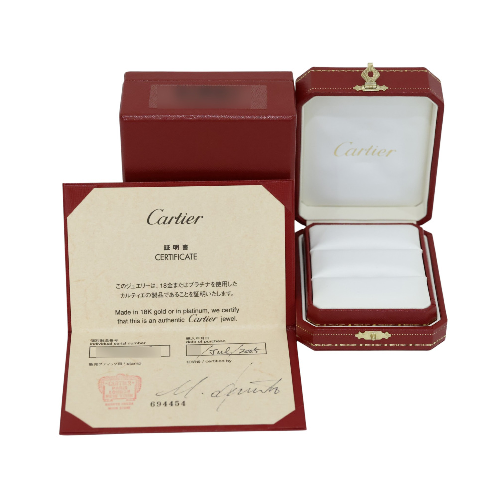 Cartier Love Classic Model Ring 18K Yellow Gold Diamond B4032400