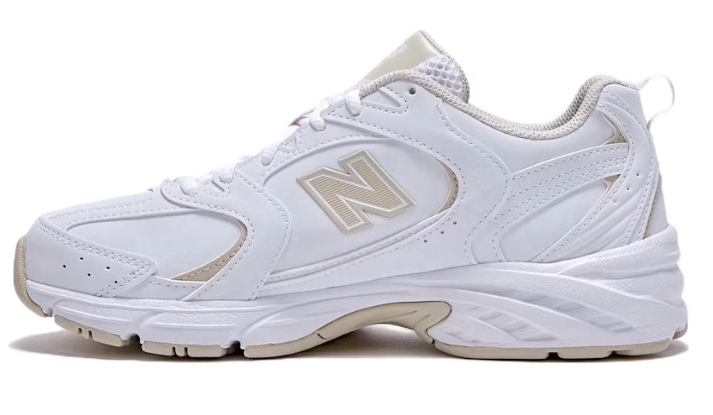 New Balance 530 White Calm Taupe MR530SYA Casual Running Shoes