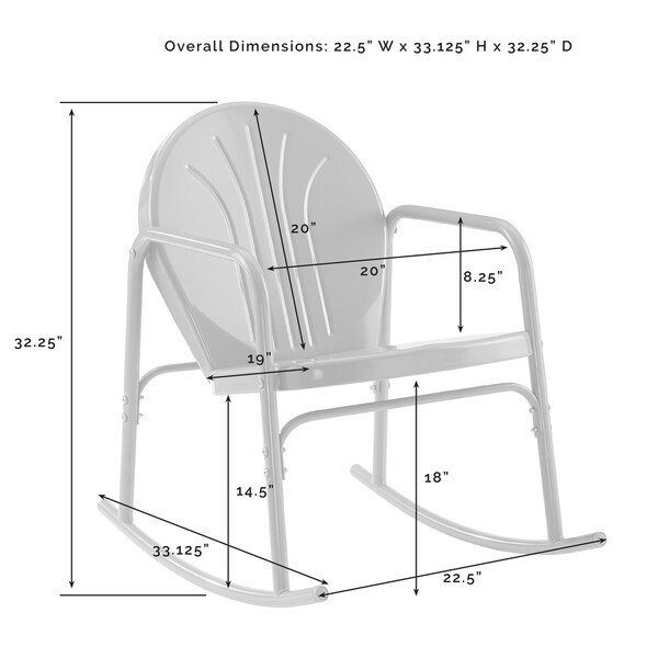 Crosley Griffith 2piece Rocking Chair Set