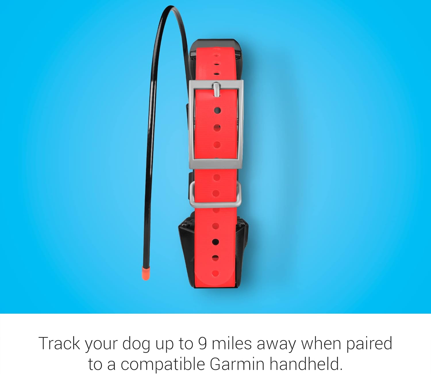 15X Dog Device, Tracking and Training Dog Device with Collar, 18 Levels of Stimulation, Rugged and Water-Resistant, High-Sensitivity GPS, Red