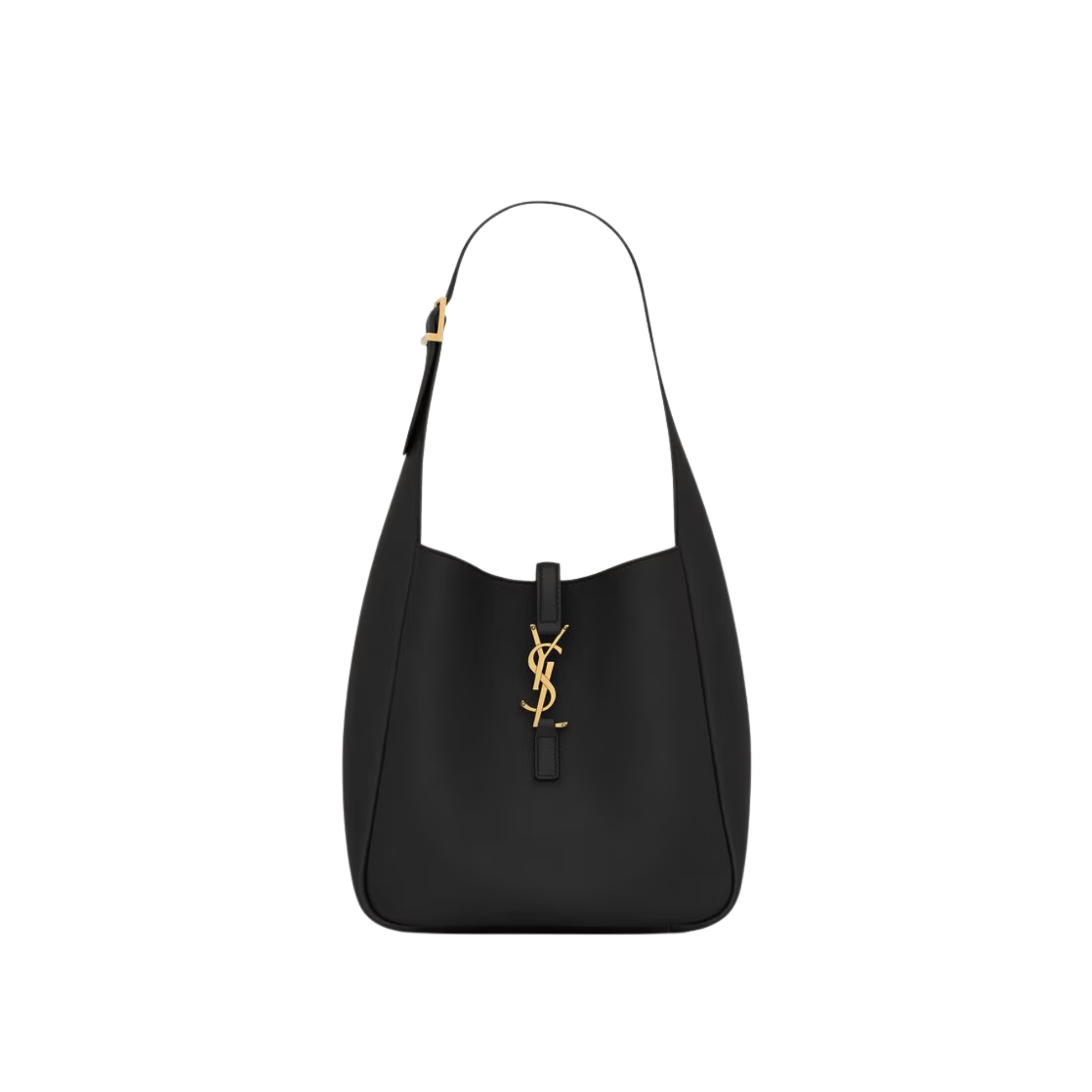 Saint Laurent Grained Leather Black Bag 23cm
