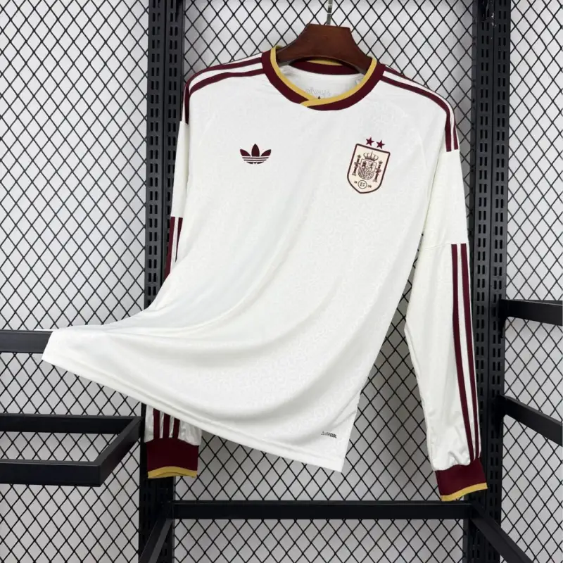 Two Stars 2026 World Cup Spain Away Jersey Long Sleeves