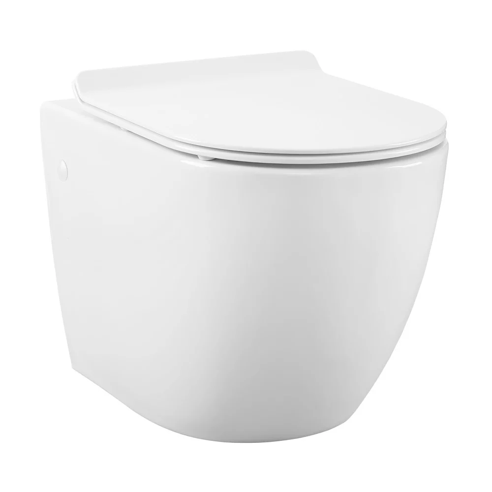 Swiss Madison St. Tropez Wall Hung Toilet Bundle (SM-WT449, SM-WC424, SM-WC001C) Bowl