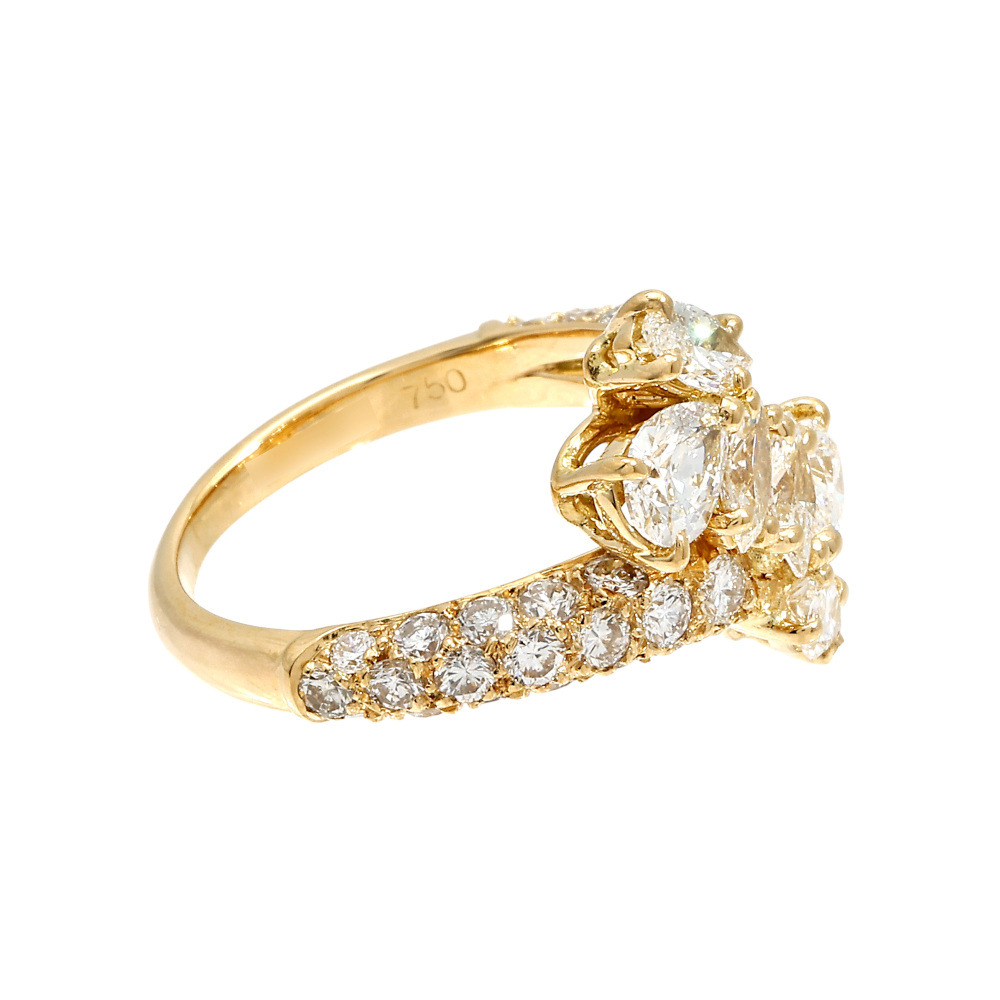 Cartier Primvale Ring 18K Yellow Gold Diamond