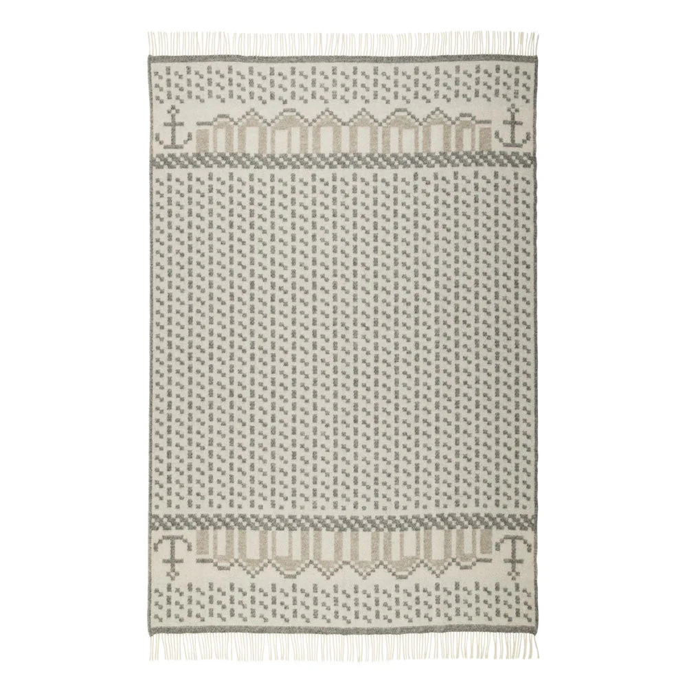 Skafto Sno Wool Blanket