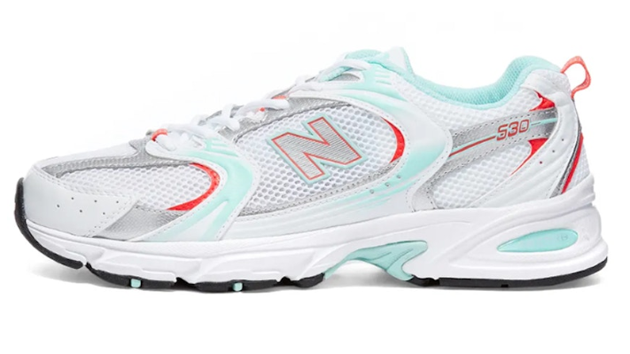 New Balance 530 White Green MR530CC1 Casual Running Shoes