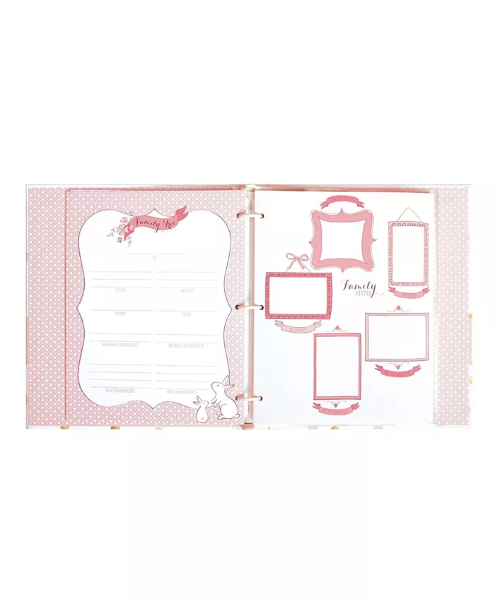 Carter's for CR Gibson Baby Girls Sweet Memory Milestones Book