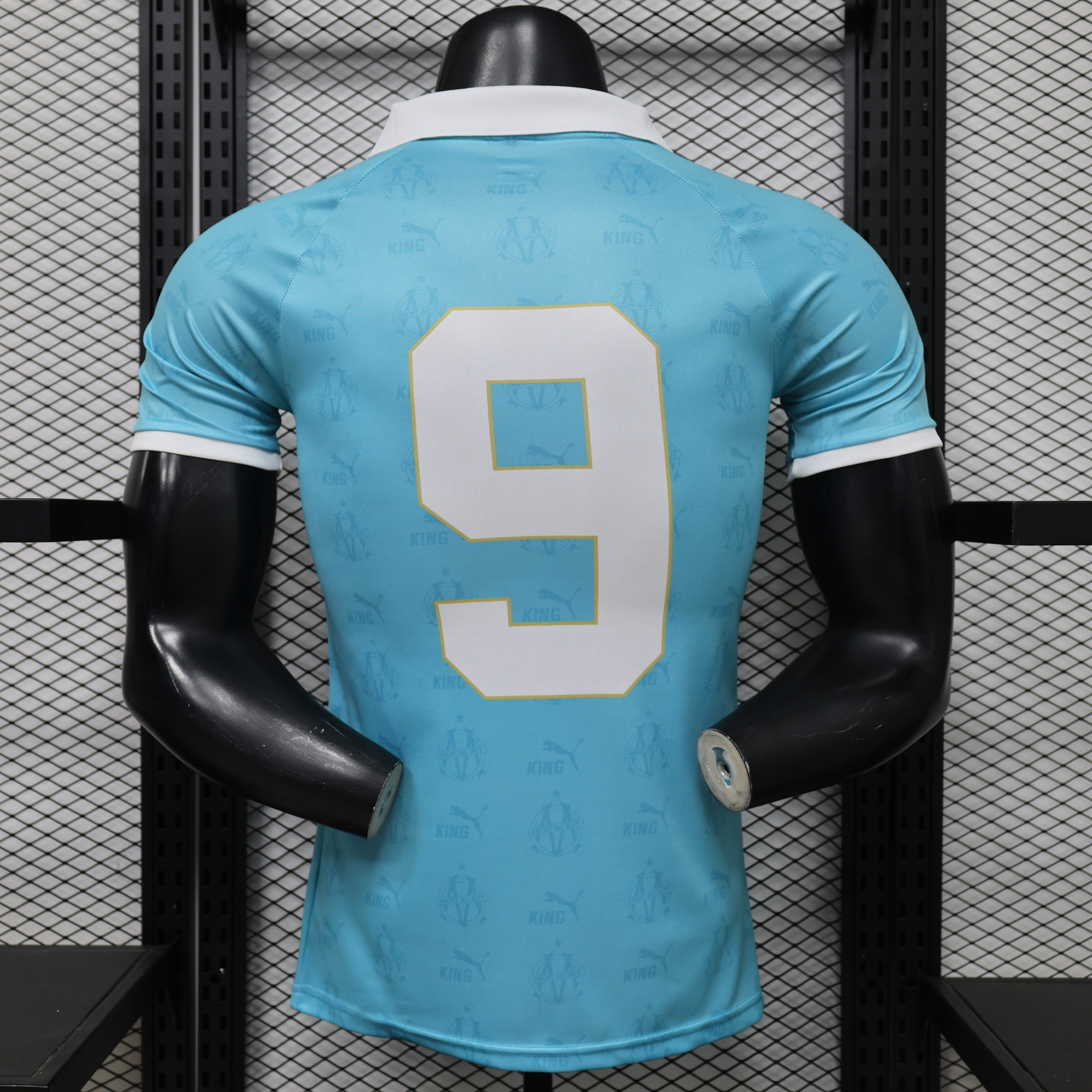 Player Version Olympique de Marseille KING Retro Jersey Men
