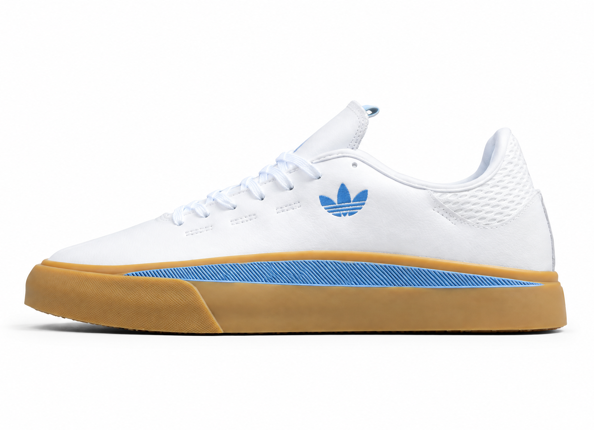 Adidas Samba Og Shoes Cloud White/Blue/Brown EE6095