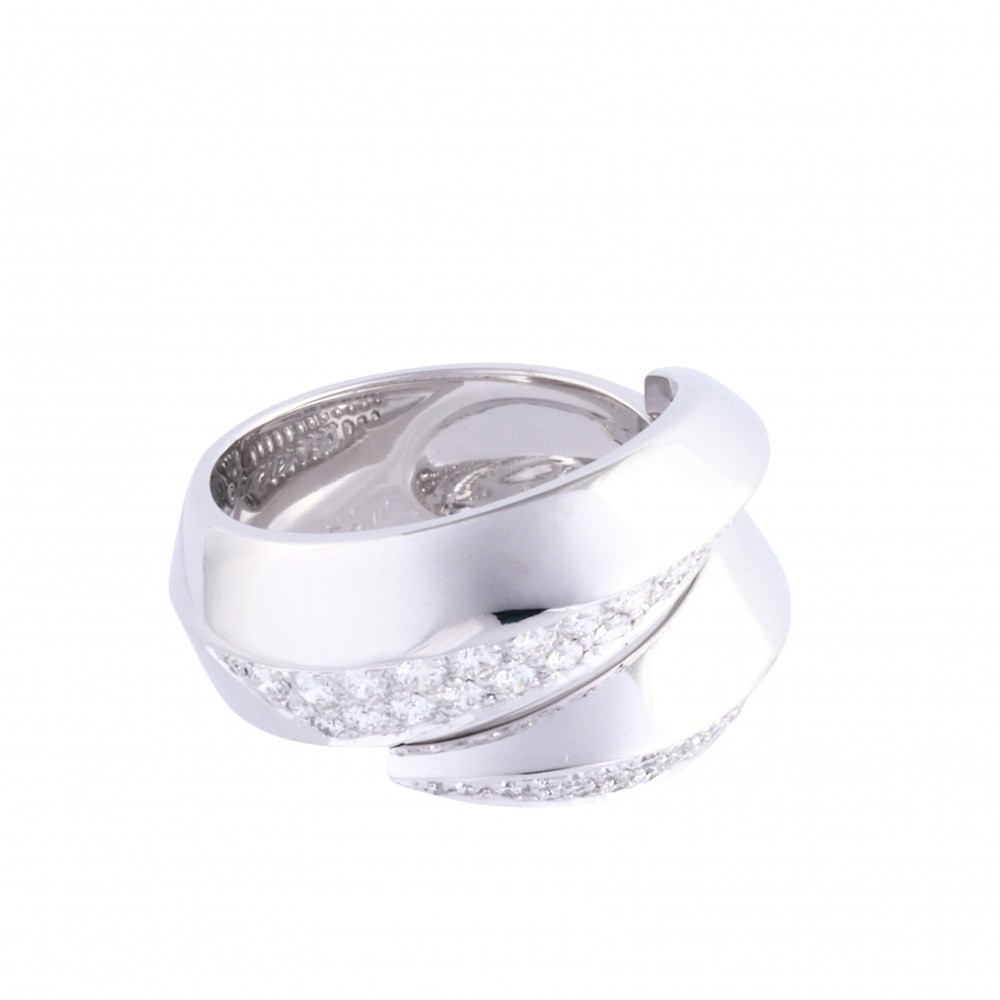 Cartier Panthère Glyph Ring K18WG White Gold Diamond