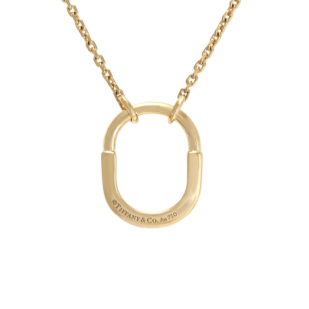 Tiffany & Co. Lock Necklace 18K Yellow Gold 74365833