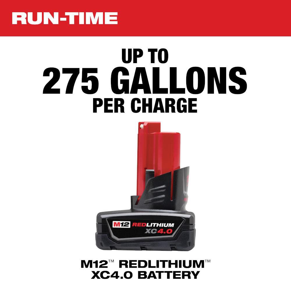 Milwaukee M12 Stick Transfer Pump 2579-20