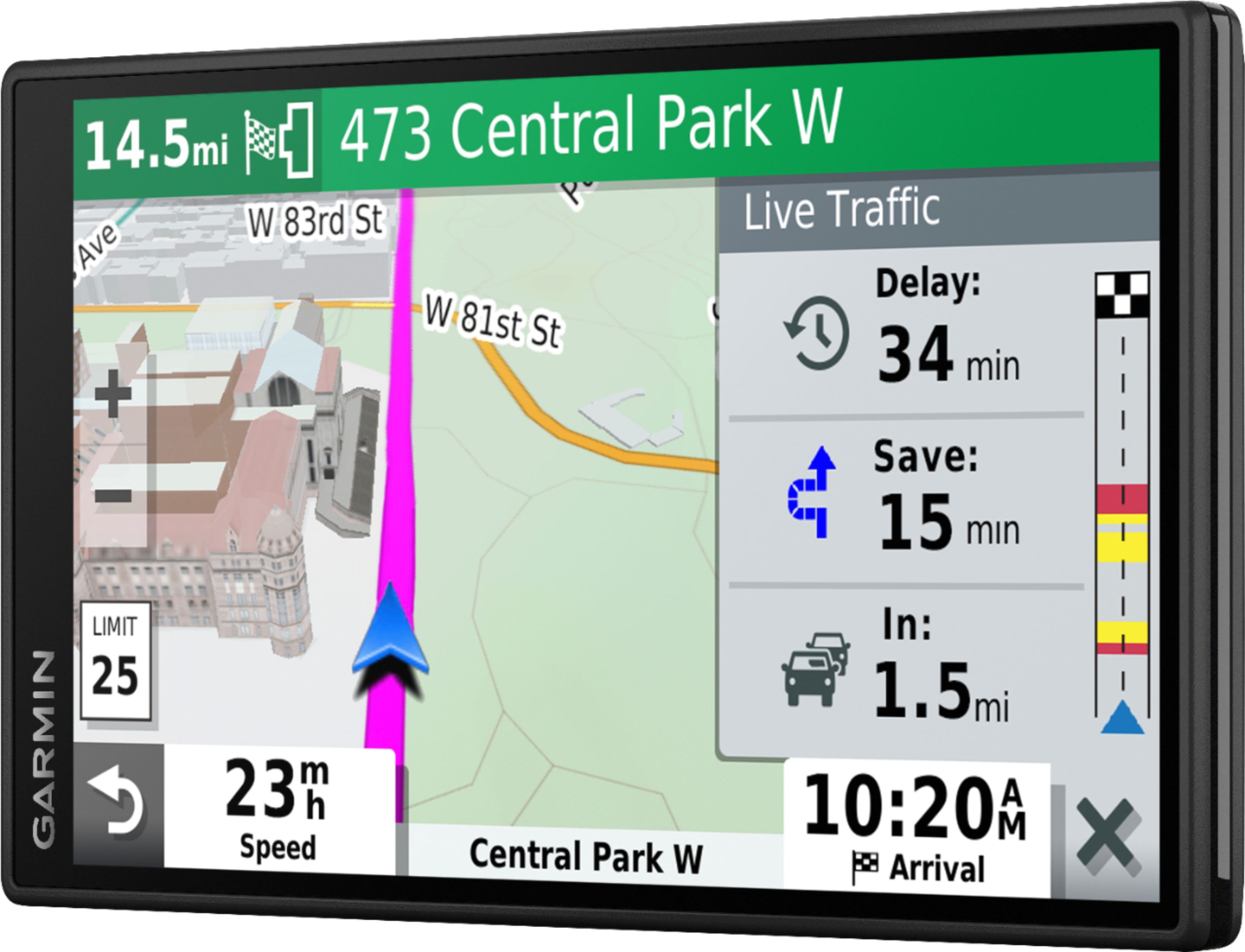 Garmin - DriveSmart 55 & Traffic - 5.5