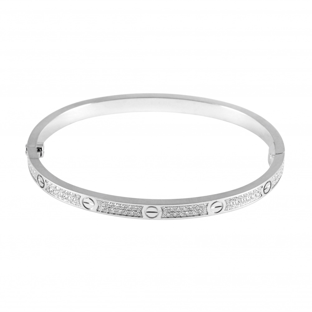 Cartier Love Sm Bracelet 18K White Gold Diamond N6710800