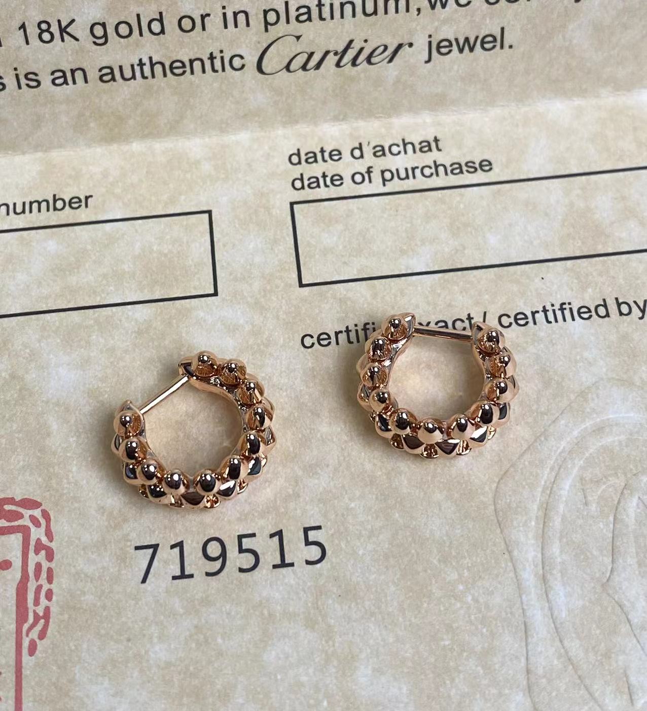 Cartier mini earrings - cnluxepick