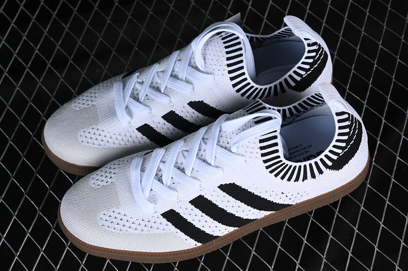 Adidas Samba Sock Primeknit Cloud White/Core Black/Blue Bird CQ2217