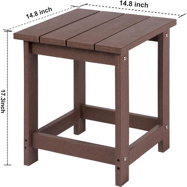 Side Table,Pool Composite Patio Table