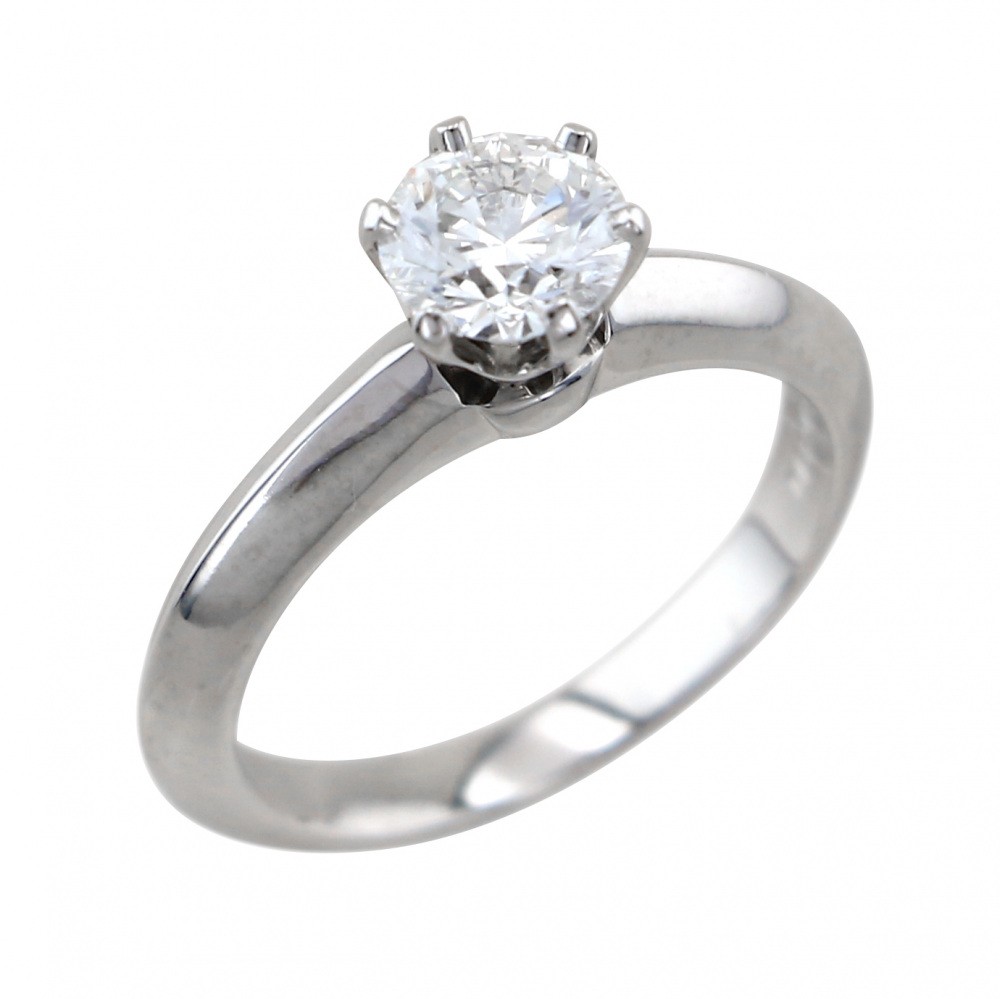 Tiffany & Co. Tiffany Diamond PT950 Ring Platinum