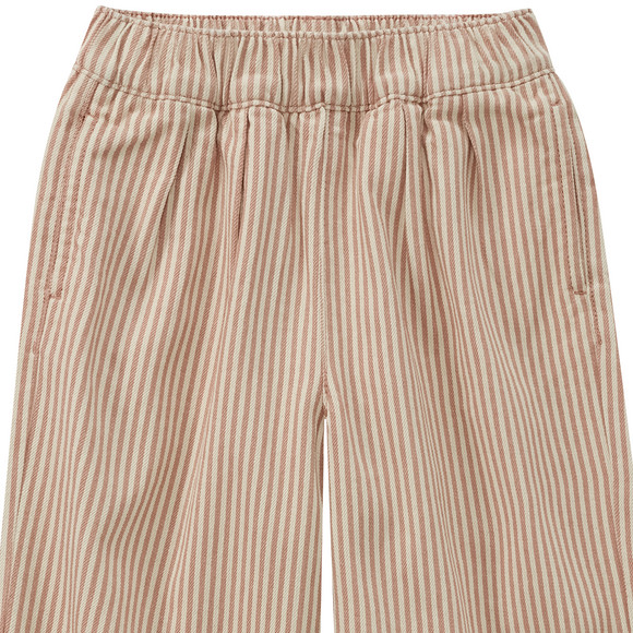 Topolino Pure Collection Mädchen Wide-Leg-Hose mit Streifen