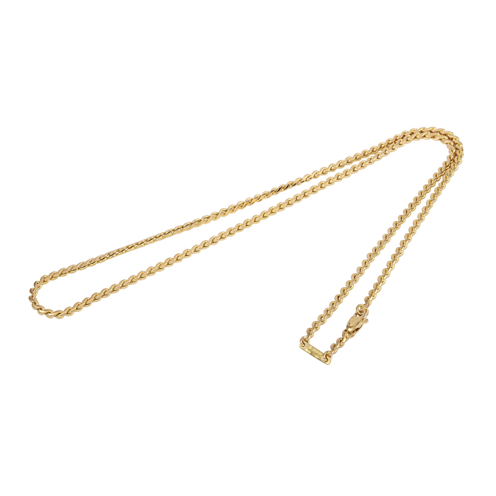 Cartier Twist K18YG Yellow Gold Necklace