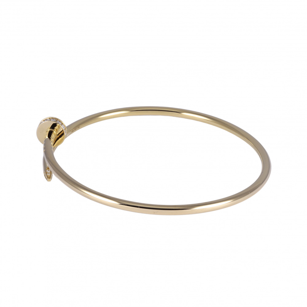 Cartier Juste un Clou Sm Bracelet 18K Yellow Gold Diamond B6066100