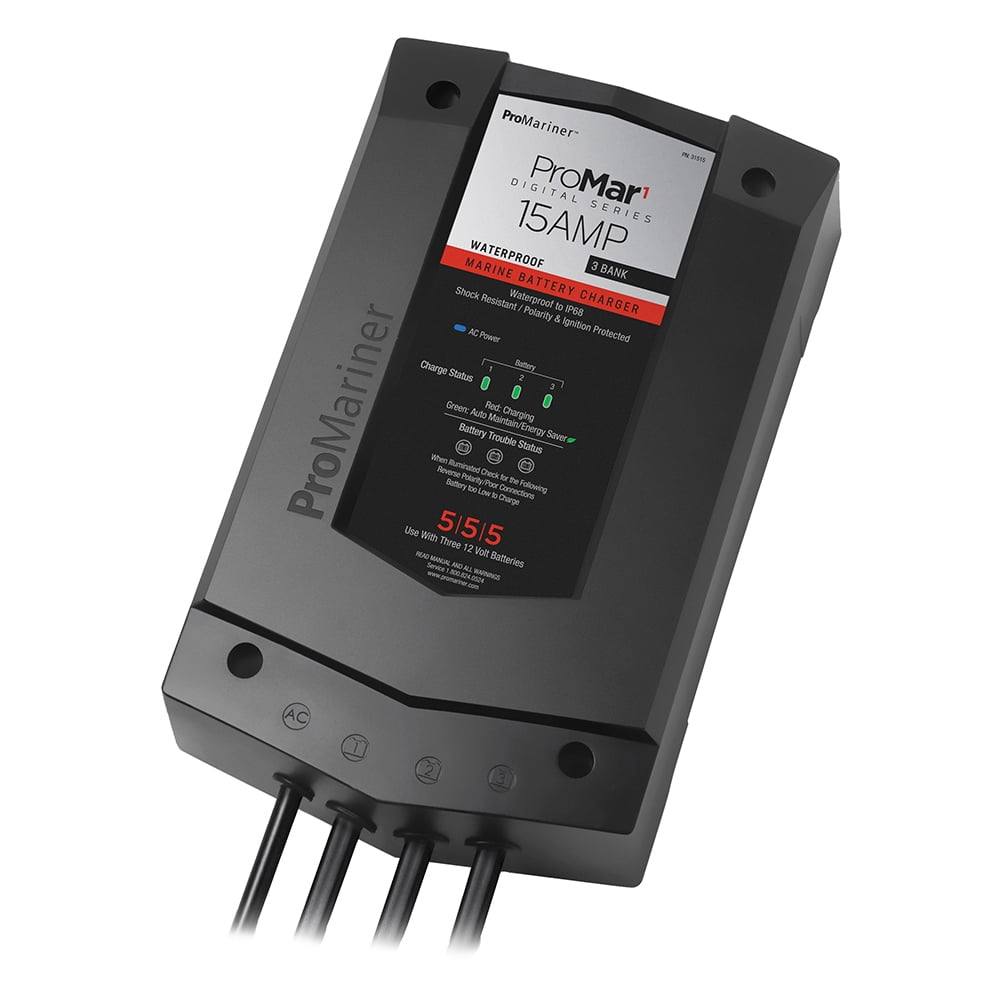 ProMariner 31515 ProMar1 DS Generation 3 Digital Battery Charger - 15 Amp