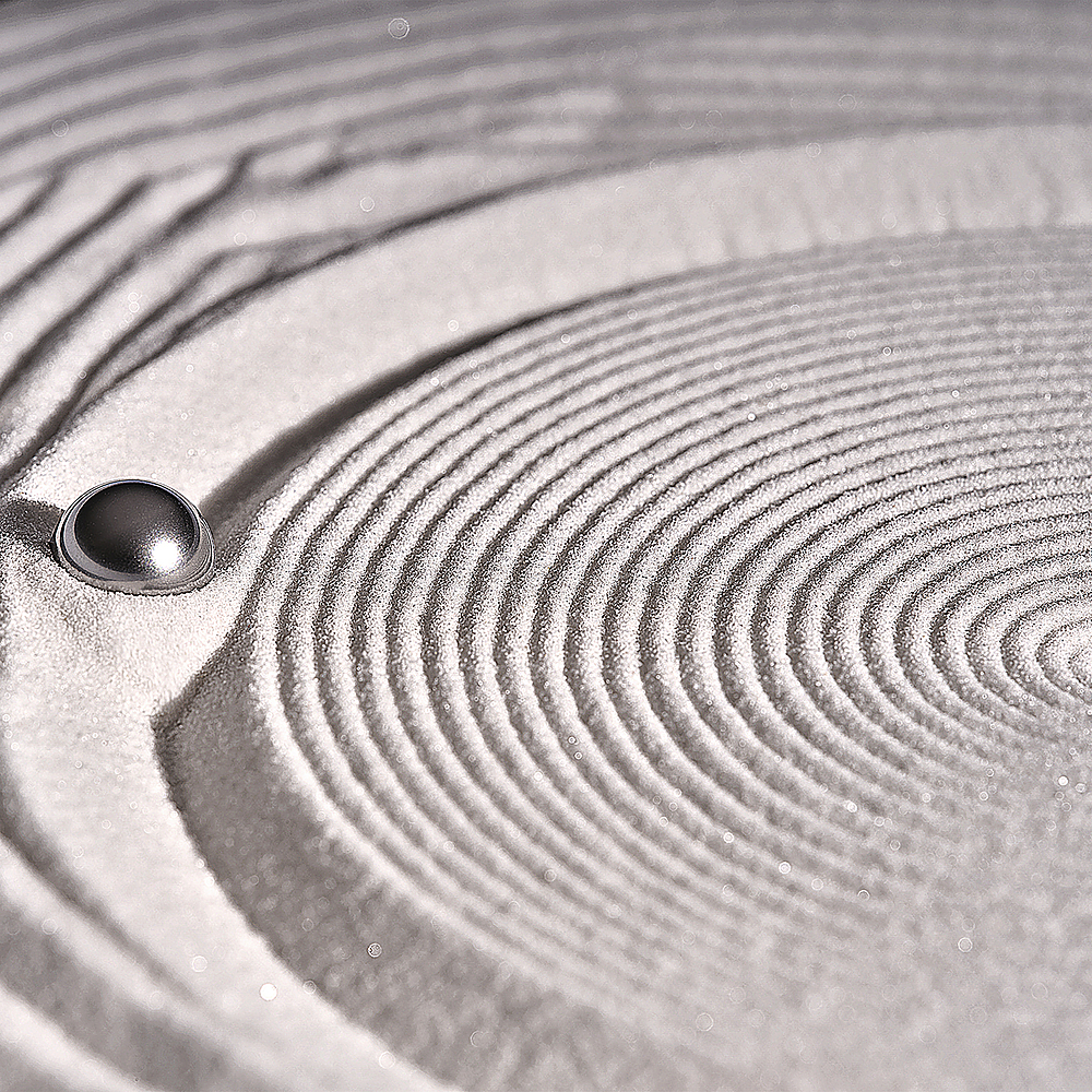 Homedics - drift Meditation Sand Table 16” - Cream