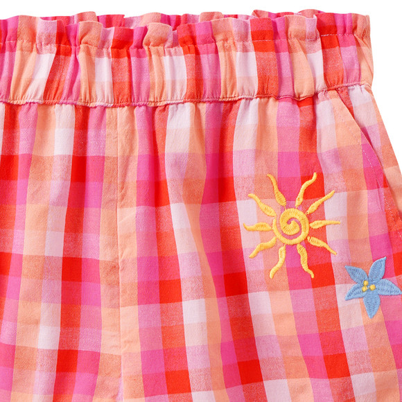 Famy Mädchen Shorts mit Stickerei