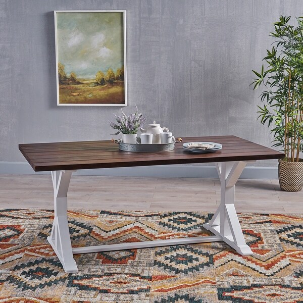 Versatile and Functional Outdoor Wood Dining Table