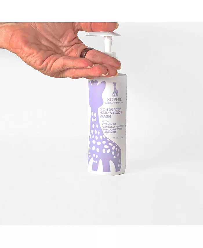 Sophie la Girafe Babycare Tushy Cream, Hair and Body Wash, Baby Lotion Set