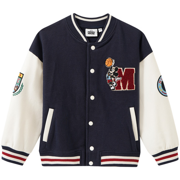 Topolino Micky Maus Sweatjacke im College-Style