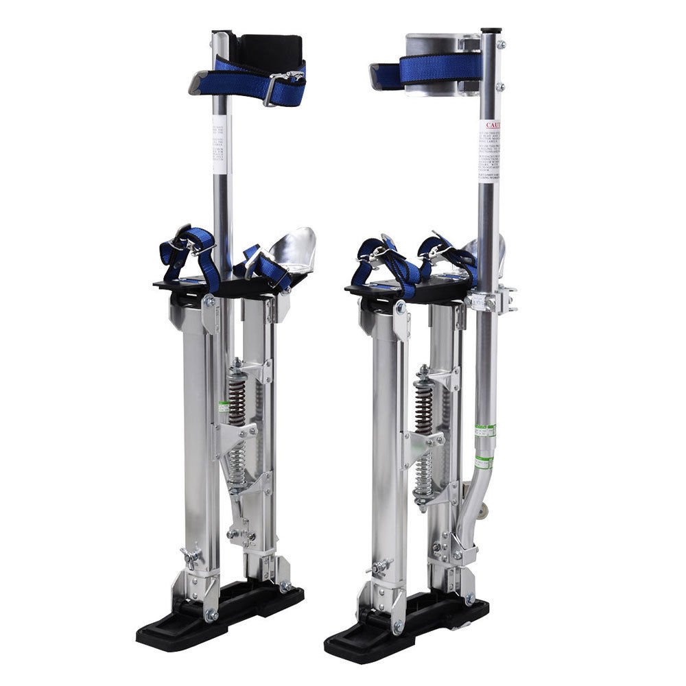 2026 9TRADING Silver 24-40 Inch Drywall Stilts Aluminum Tool Stilt for Painting Painter Taping